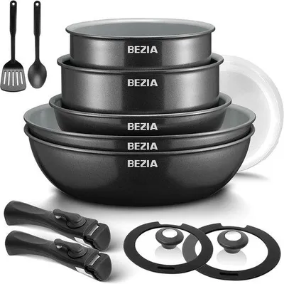 Produktbild von Keramische Induktion Topf Set 13tlg ovenfest