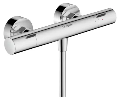 Immagine prodotto di hansgrohe Ecostat Fine Thermostat de douche, apparent, 1 consommateur, 13324340, 13324340