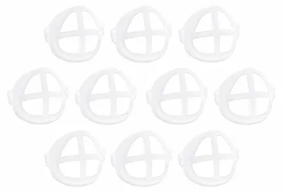 Produktbild von Toovren Silikon Halter Erwachsene 10 Stk. 3D Maskeneinsatz, Freiraum beim Tragen