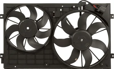 Produktbild von VAN WEZEL 4323747 Lüfter Motorkühlung Kühlerlüfter für RENAULT SCÉNIC II (JM0/1) Wasserkühler Ø380mm