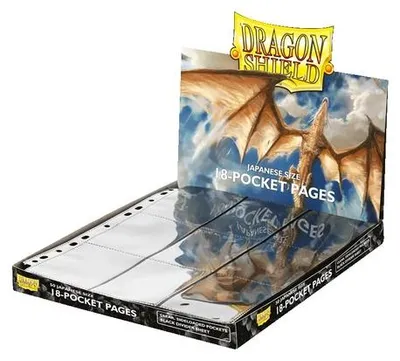 Produktbild von Dragon Shield 18-Pocket Pages - Japanese Size (50 Stück)