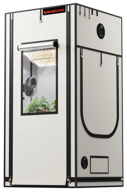 Imagen del producto de Tienda de cultivo Pro Serie, dimensiones 90x90x180 cm, para cultivo en interior
