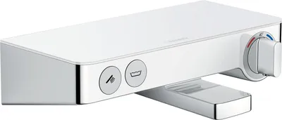 Produktbild von Hansgrohe Thermostat ShowerTablet Select 300 Wanne Aufputz Weiss / Chrom