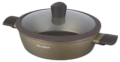 Obrázek produktu pro Hlubokofříovací hrnec z hliníku, CAVA, průměr 28 cm, objem 3,3 l, s nepřilnavým povrchem