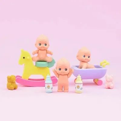 Produktbild von Gummipuzzle-Set "iwako Baby Room" - Nakabayashi