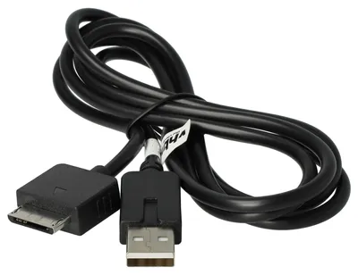 Produktbild von vhbw USB Kabel kompatibel mit Sony Playstation Portable Go PSP-N1003, PSP-N1004 Spielekonsole - 2in1 Datenkabel / Ladekabel 1,2m Lang