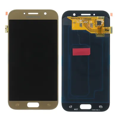 Zdjęcie produktu dla Lcd + Wyświetlacz dotykowy Złoty Oryginalny Samsung Galaxy A5 2017 Sm-A520F