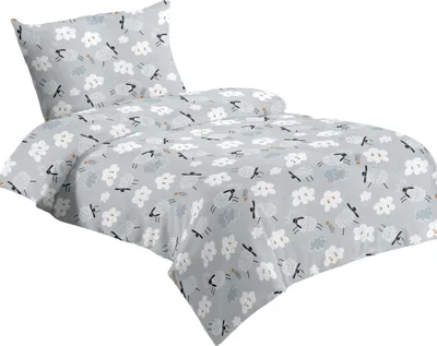 Obrázek produktu pro Povlečení mikroflanel Ovečka a mráček 140x200, 70x90 cm