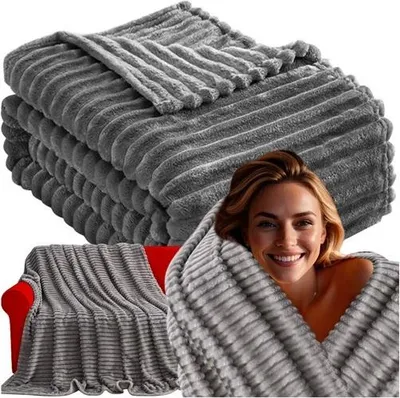 Produktbild von BNTrade Warme Dicke Kuscheldecke Weiches Überwurf 160x200 cm