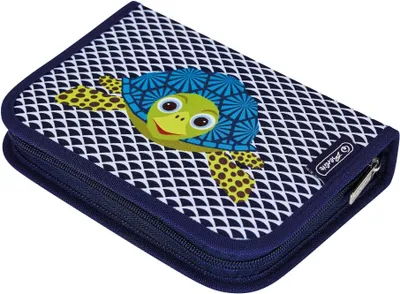 Produktbild von Herlitz Schüleretui 31 tlg. Cute Animals Turtle