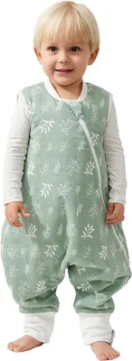 Productafbeelding van Baby slaapzak met voeten 1.5 Tog, 100% katoen, voor thuis