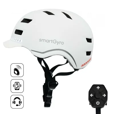 Obrázek produktu pro Přilba pro elektrickou koloběžku Smartgyro SMART PRO L White