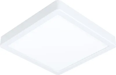 Produktbild von EGLO LED Deckenleuchte Fueva 5, 21 cm, Aufbauleuchte aus Stahl und einer Kunststoff Leuchtfläche, Deckenlampe in Weiß, LED Aufbaulampe neutralweiß