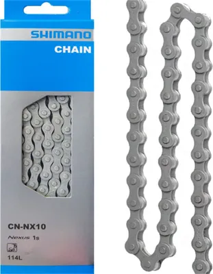 Productafbeelding van Shimano CN-NX10, ketting, stadsfiets, staal, 25,4 / 2 mm (1/2")