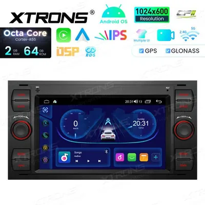Produktbild von Xtrons IDS70QSFBL Android Autoradio Ford 7 Zoll 2/64 GB IPS-Display Navigation