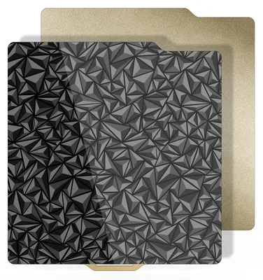Imagen del producto de Placa de PEI para impresora 3D - 257,5 x 257,5 mm - Plataforma flexible - Placa de construcción de acero
