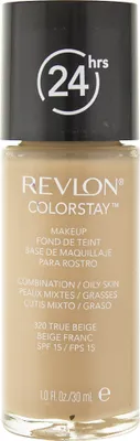 Produktbild von Revlon Colorstay Make-up Combination/Oily Skin Flüssiges Make Up für fettige und Mischhaut 320 30 ml