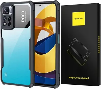 Zdjęcie produktu dla Etui pancerne SPACECASE Beetle do Poco M4 Pro 5G czarny