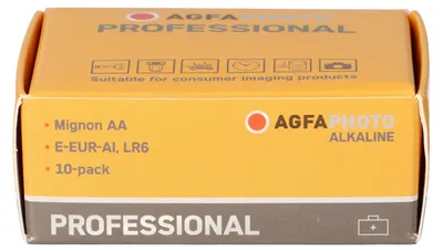Produktbild von AgfaPhoto Batterie Alkaline Professional -AA Mignon 10St.