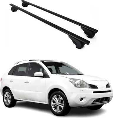 Obrázek produktu pro Příčné střešní nosiče pro Renault Koleos 2008–2014, černé