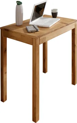 Produktbild von Esstisch >TI-0650< in Wildeiche massiv geölt - 50x75x70cm (BxHxT)