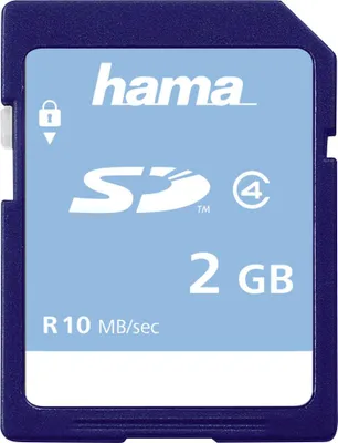 Immagine prodotto di hama Scheda di memoria SecureDigital, 2 GB