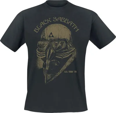 Produktbild von Black Sabbath T-Shirt Herren U.S. Tour '78 schwarz M