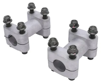 Productafbeelding van 22 mm, 7/8 inch stuurverhoger bevestigingsklem, geanodiseerde stuurverhoger adapter van aluminiumlegering voor ATV, dirt bike