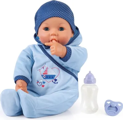 Zdjęcie produktu dla Lalka Hello Baby 46cm niebieska