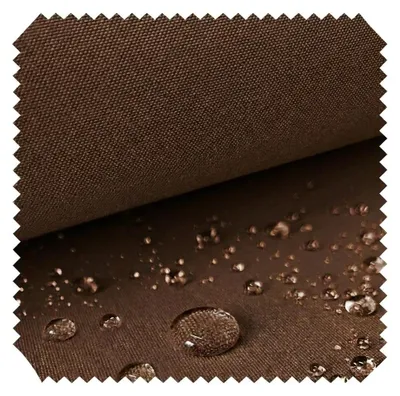 Produktbild von novely® ARAGON UV Waterproof ACRYL Wasserdichter Outdoor-Stoff Markisenstoff Gartenmöbel 1lfm - Farbe: 01 Braun, KI-generiertes Bild