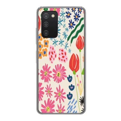 Produktbild von MuchoWow® Handyhülle Schutzhülle Hülle für Samsung galaxy a73 Blumen - Gestaltung - Tulpe Silikon Softcase Handy Hülle - Handyhülle