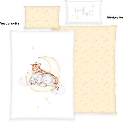 Immagine prodotto di Sleeping on The Moon biancheria da letto per bambini 100 x 135 cm
