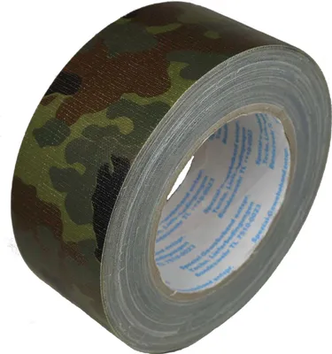 Produktbild von BW Panzerband 50 mm x 25 m flecktarn