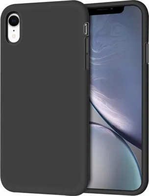 Produktbild von Shieldcase iPhone Xr Hülle Silikon (schwarz)