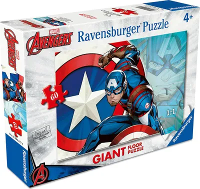 Produktbild von Ravensburger Captain America Puzzle 60 Stücke One Size