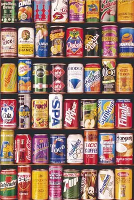 Immagine prodotto di Bibite - Poster - Lattine