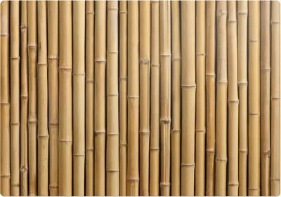 Produktbild von Bambusmuster – Bodenschutzmatte – Rutschfest – Schutzmatte für Büro – Vinylmatte – Stuhlunterlage  –100 x 70 cm