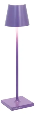 Produktbild von Poldina Pro Micro Lilac LED-Tischleuchte, wiederaufladbar und dimmbar mit einer Akkulaufzeit von bis zu 12 Stunden