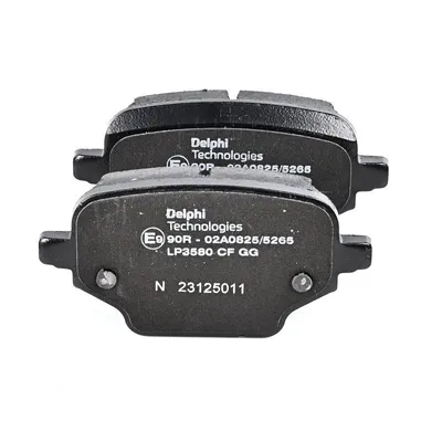 Produktbild von DELPHI Bremsbeläge Satz Hinten Bremsklötze für CITROËN BERLINGO Kasten (B9) LP3580