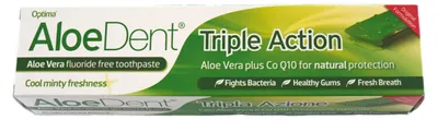 Produktbild von Aloe Dent AloeDent Zahncreme Gel Dreifachwirkung Ohne Fluor 100ml