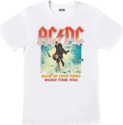 Produktbild von AC/DC - "Blow Up Your Video" T-Shirt für Herren/Damen Uni RO1140 (L) (Weiß)