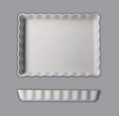 Produktbild von Auflaufform, rechteckig, 31 cm, weiß, Thun
