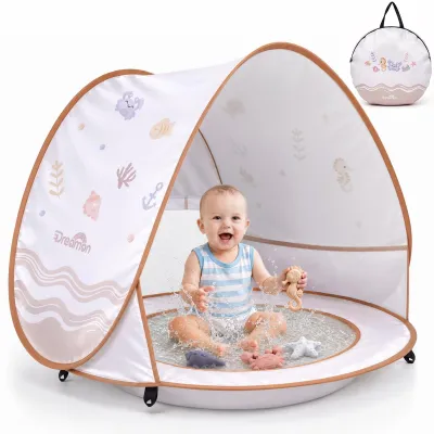 Image de Solidchoice - Tente de plage gonflable avec protection UV pour bébés