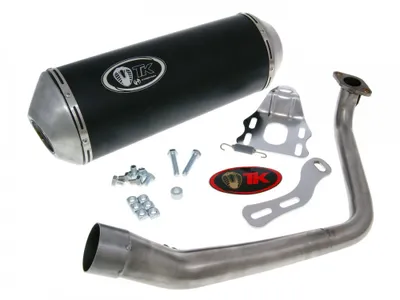 Produktbild von Auspuff TurboKit GMax 4T mit Zulassung für SYM Joyride 125, 150ccm