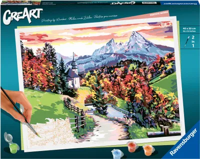 Obrázok produktu pre Ravensburger 20274, Obrazy v balení, Chlapec / dievča, Súprava farieb s číslami