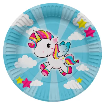 Image de Plaques de licorne, 8pcs