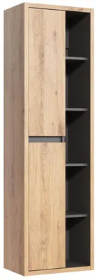 Obrázek produktu pro Nástěnná skříňka Police Vysoká skříňka Skříňky Koupelnový nábytek Dřevo 50x35x170