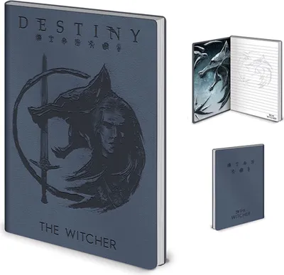 Produktbild von Witcher, The - Premium Notizbücher - The Sigils and the Wolf