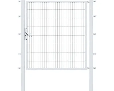 Immagine prodotto di Alberts 647384 Cancello singolo Flexo con accessori, zincato a caldo, larghezza 150 cm, altezza 160 cm