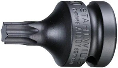 Produktbild von STAHLWILLE IMPACT-Schraubendrehereinsatz 1/2 " T45 L.40mm